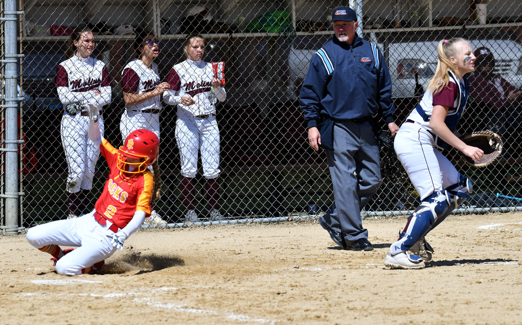 Rock Island vs Moline softball